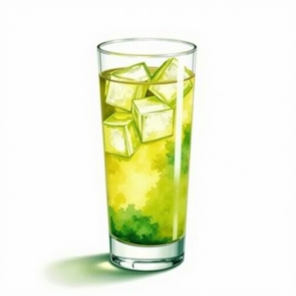 Bible Belt cocktail in a highball glass — made with Southern Comfort, Triple sec, and Lime