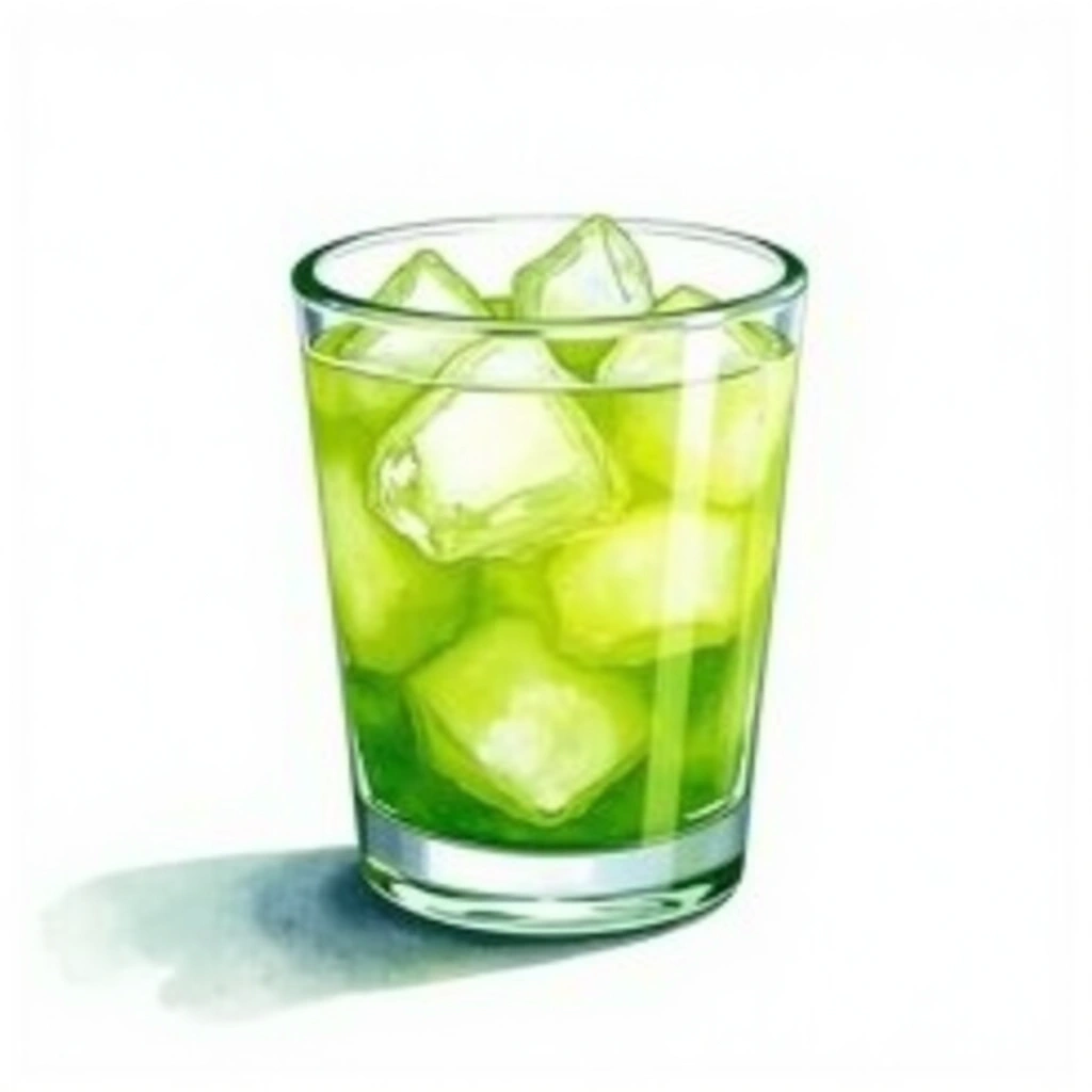 Caipirinha cocktail in a old-fashioned glass — made with Sugar, Lime, and Cachaca