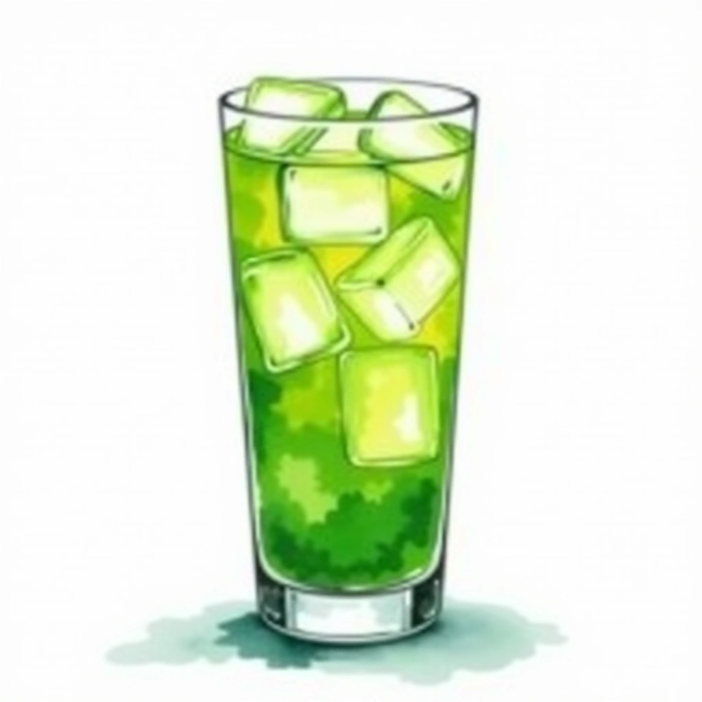 Dark Caipirinha cocktail in a highball glass — made with Demerara Sugar, Lime, and Cachaca
