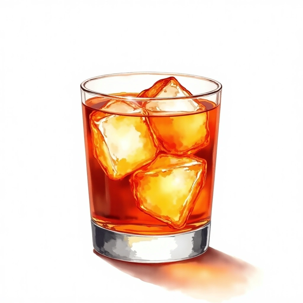 French Connection cocktail in a old-fashioned glass — made with Cognac and Amaretto