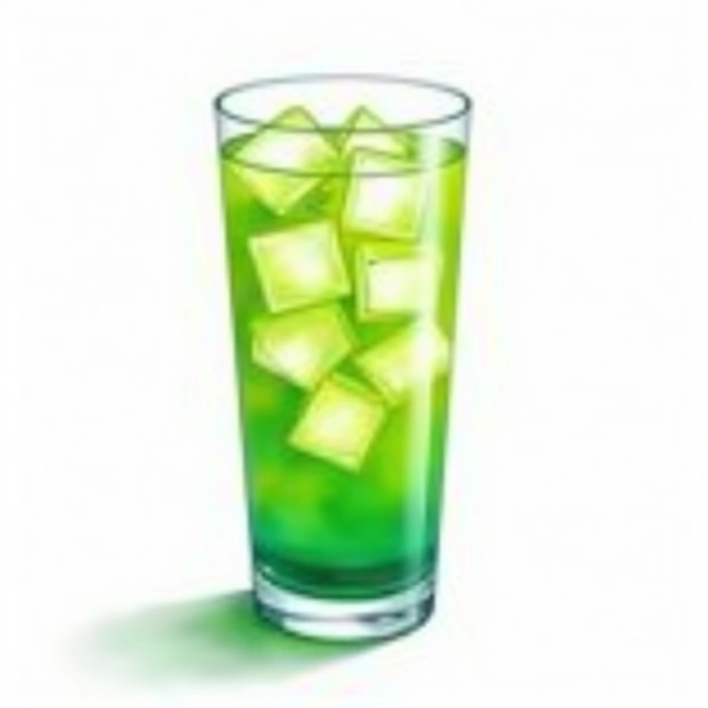 Gin and Soda cocktail in a highball glass — made with Gin, Soda Water, and Lime