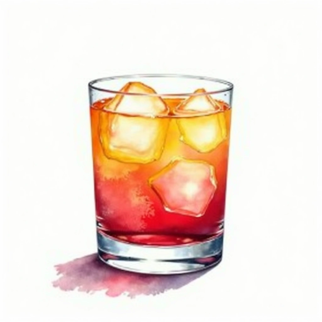 Gin Daisy cocktail in a old-fashioned glass — made with Gin, Lemon Juice, and Sugar