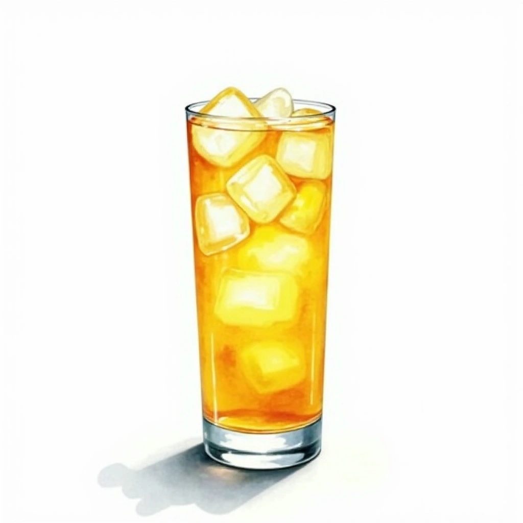 Gin Tonic cocktail in a highball glass — made with Gin, Tonic water, and Lemon peel