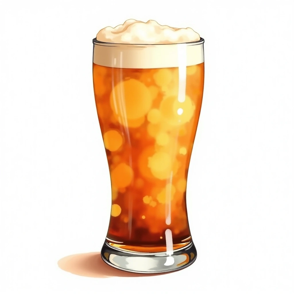 H.D. cocktail in a beer mug — made with Whisky, Baileys Irish Cream, and Coffee