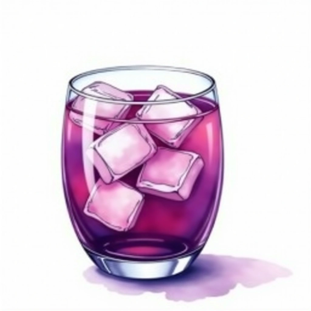 Holloween Punch cocktail in a punch bowl — made with Grape juice, Carbonated soft drink, and Sherbet