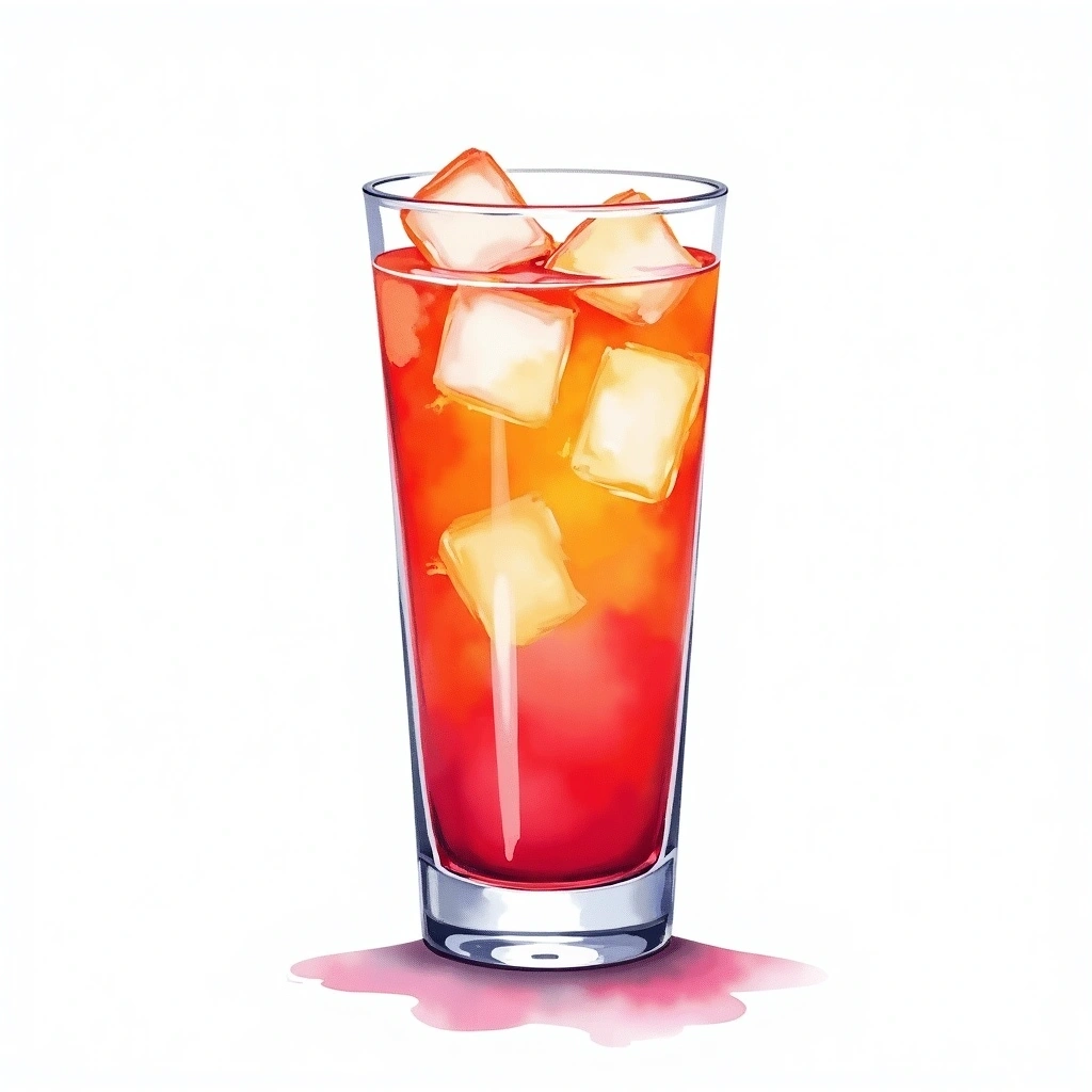 Lassi - Sweet cocktail in a highball glass — made with Yoghurt, Water, and Sugar