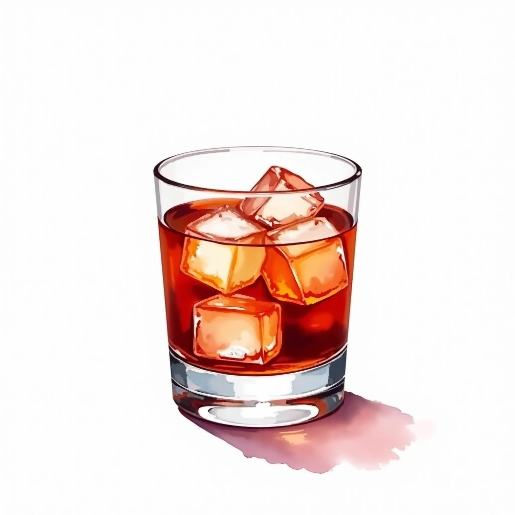 Lord And Lady cocktail in a old-fashioned glass — made with Dark Rum and Tia maria