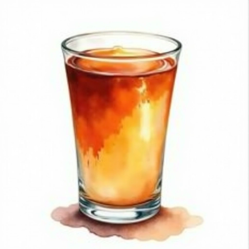 Masala Chai cocktail in a coffee mug — made with Water, Tea, and Ginger