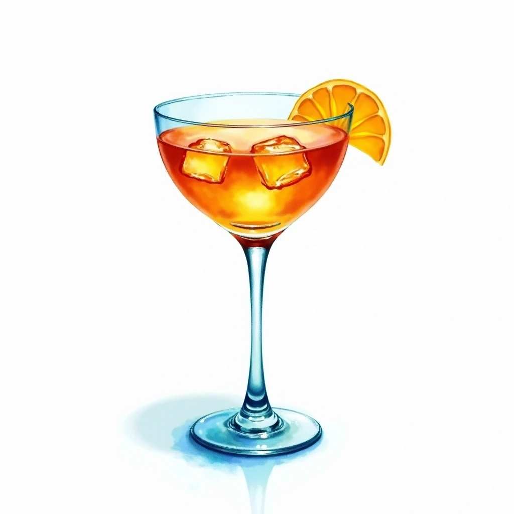 National Aquarium cocktail in a collins glass — made with Rum, Vodka, and Gin