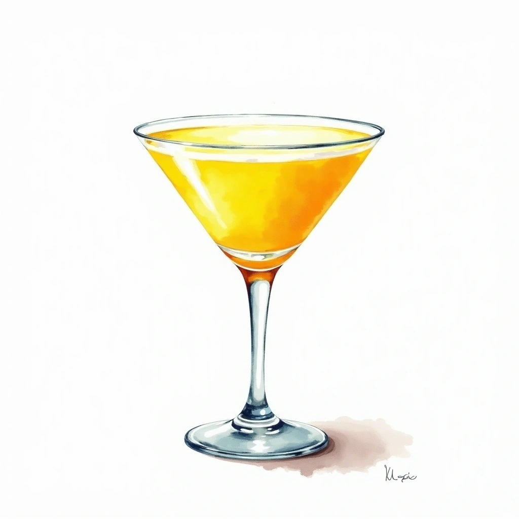 Pisco Sour cocktail in a cocktail glass — made with Pisco, Lemon Juice, and Sugar