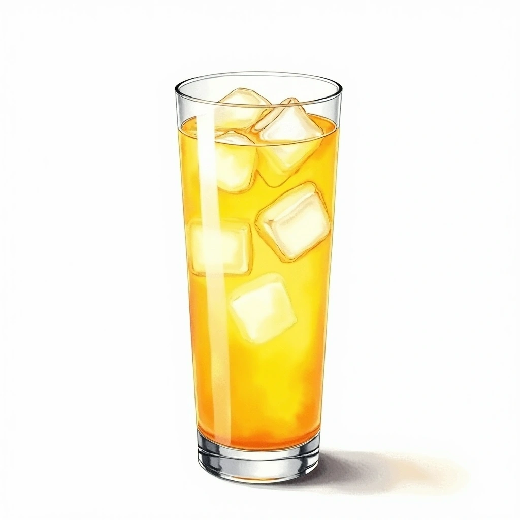 Ramos Gin Fizz cocktail in a highball glass — made with Gin, Lemon Juice, and Sugar syrup