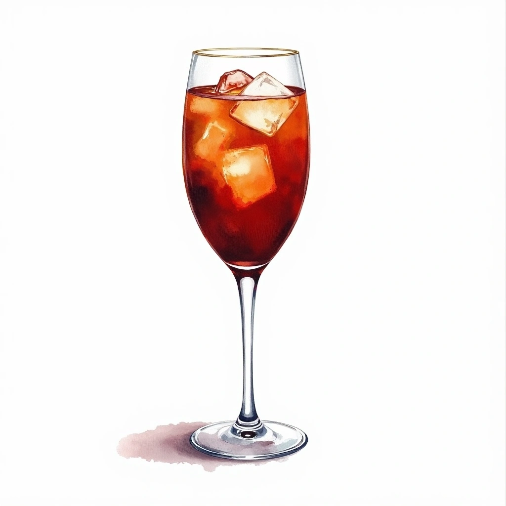 Royal Fizz cocktail in a collins glass — made with Gin, Sweet and Sour, and Egg