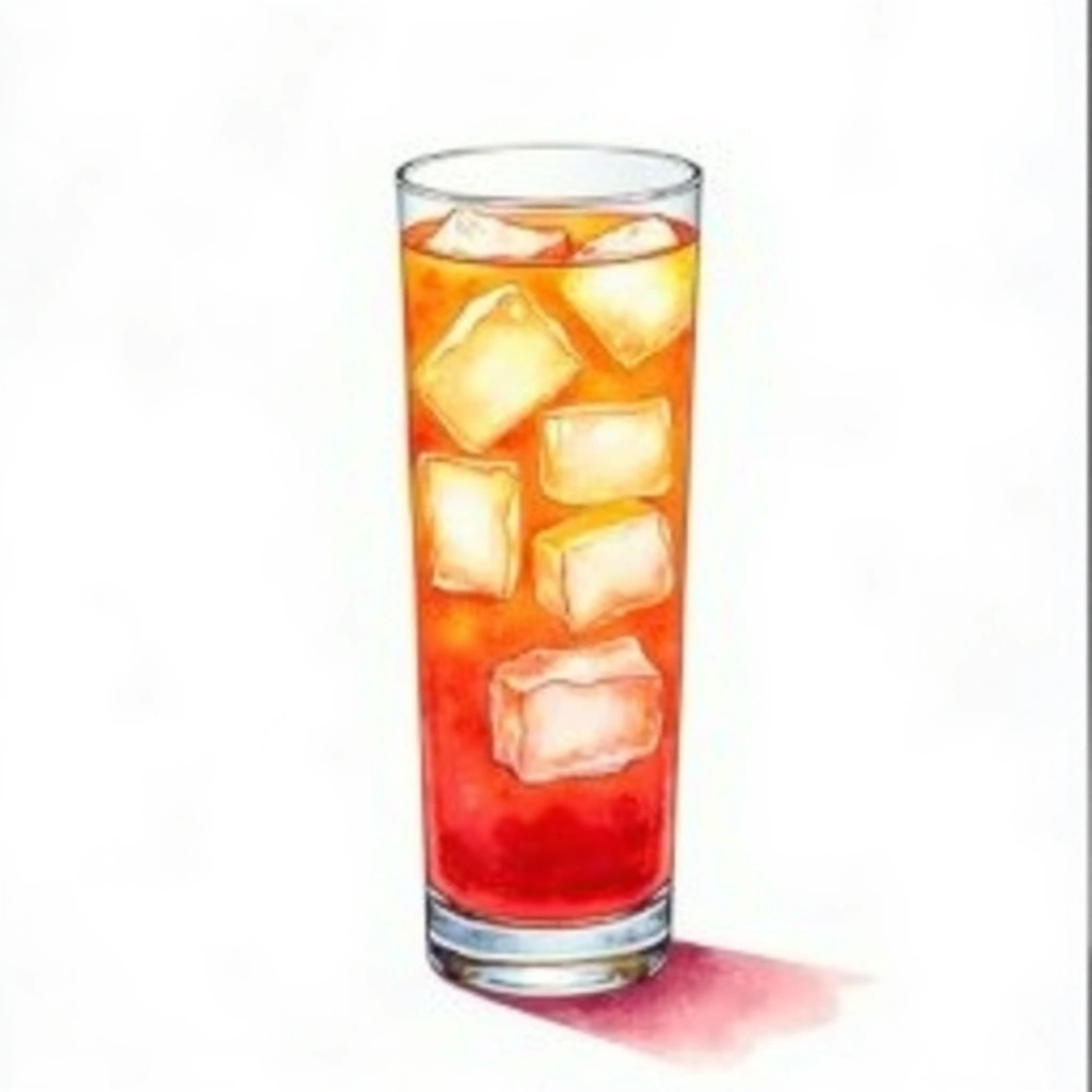 Sweet Tooth cocktail in a highball glass — made with Godiva Liqueur and Milk