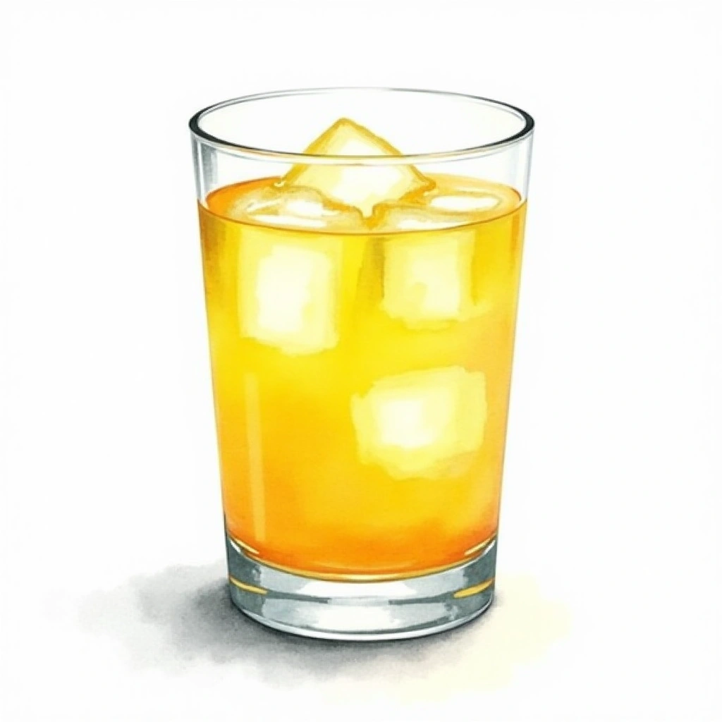 Van Vleet cocktail in a old-fashioned glass — made with Light rum, Maple syrup, and Lemon Juice