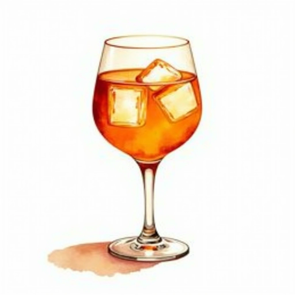 Whisky Mac cocktail in a collins glass — made with Scotch and Wine