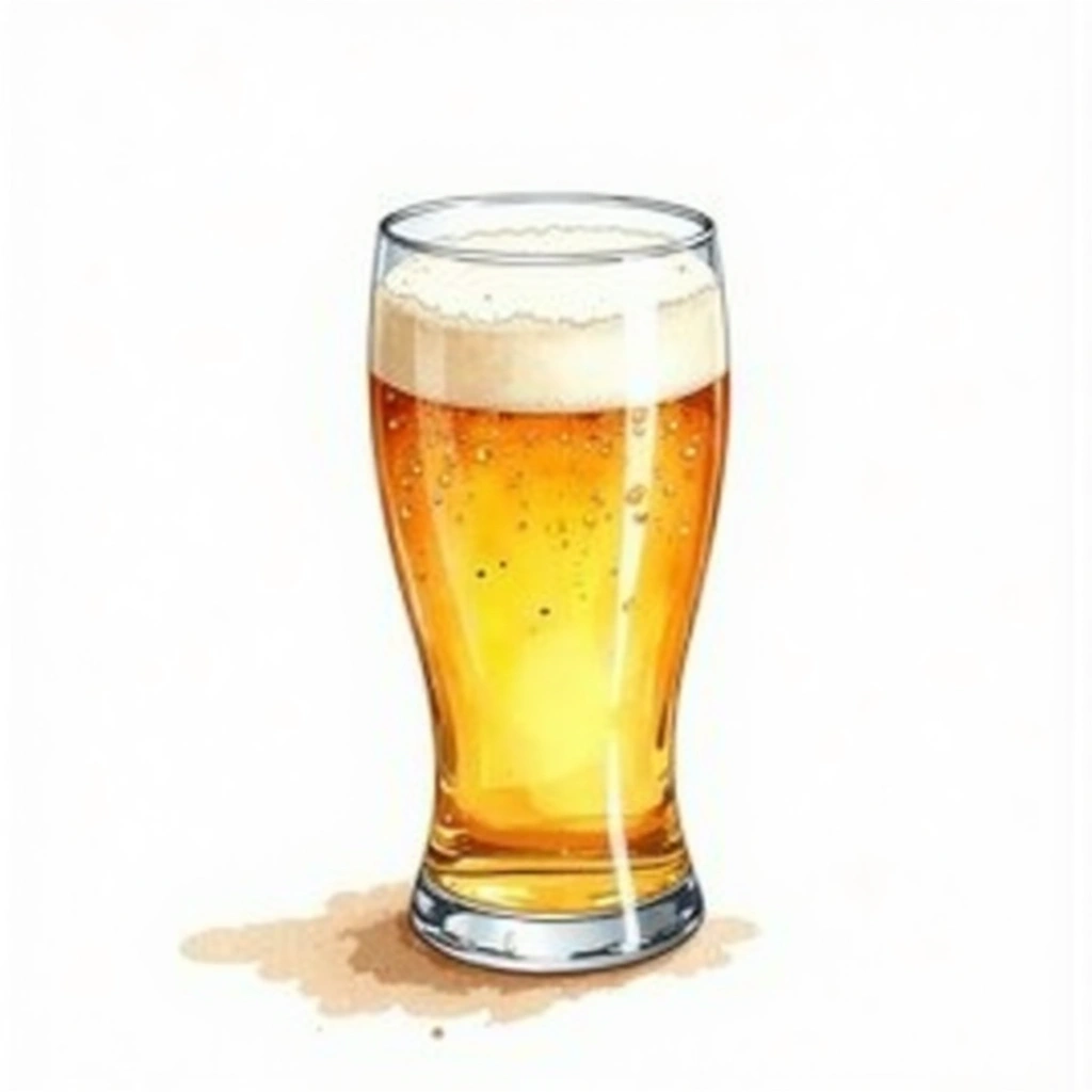 Beer pilsner — cocktail glass type