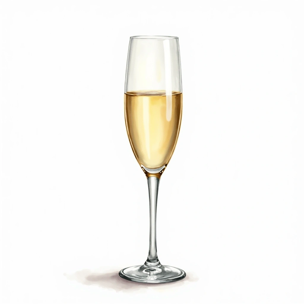 Champagne flute — cocktail glass type