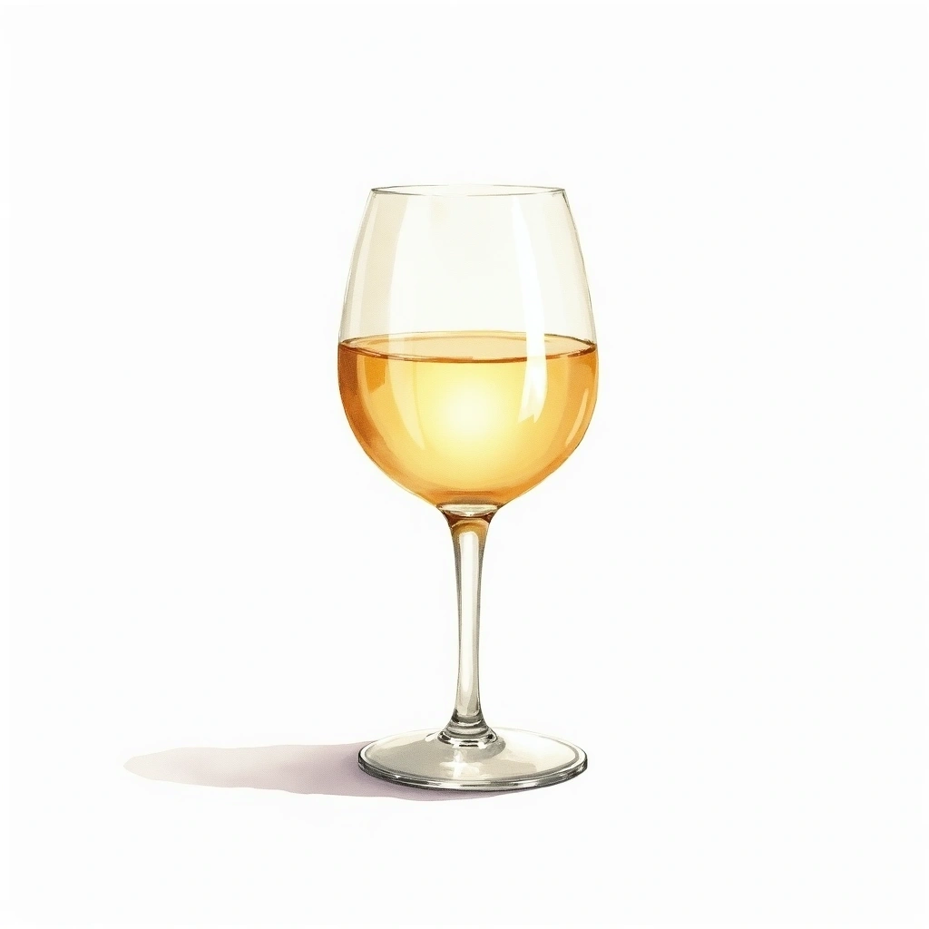 White wine glass — cocktail glass type