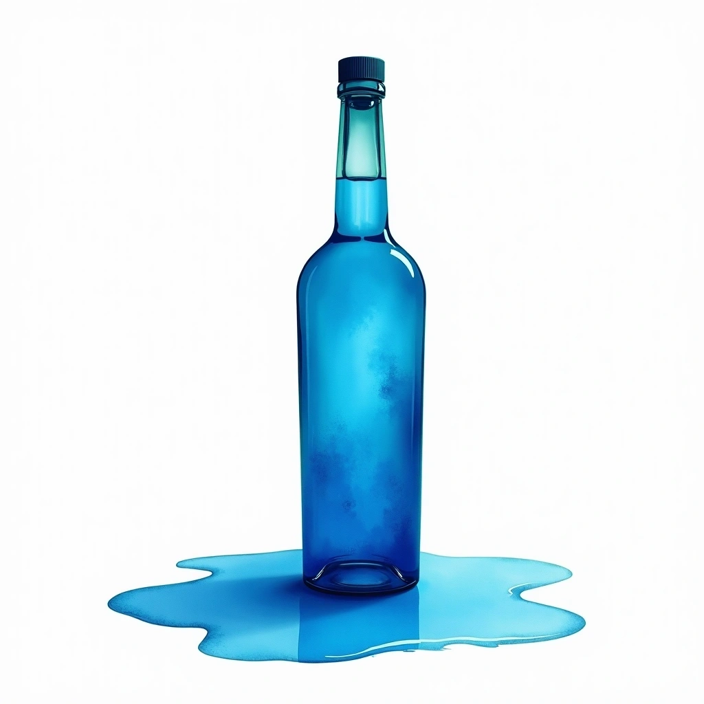 Blue Curacao — liqueur used in cocktails