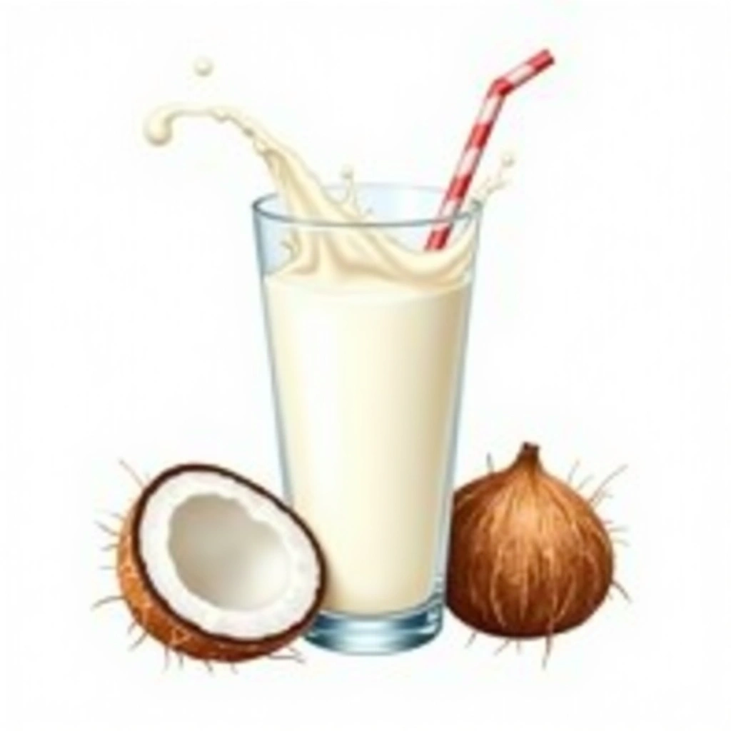 Coconut milk — other used in cocktails