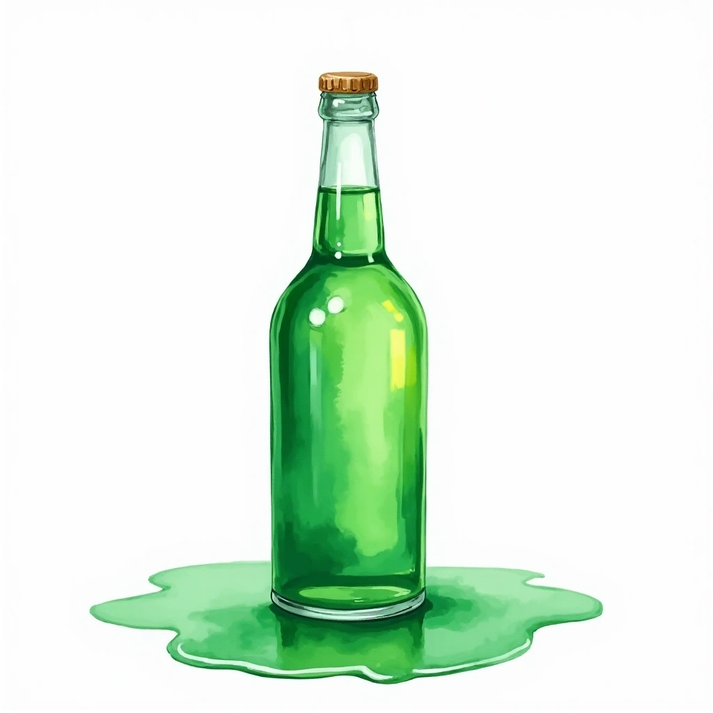 Green Creme de Menthe — liqueur used in cocktails