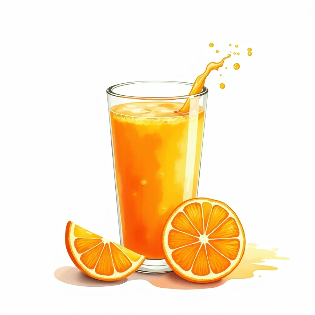 Orange juice — other used in cocktails