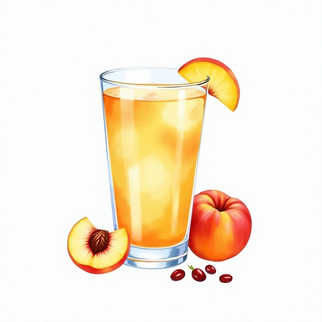 Peach nectar — other used in cocktails