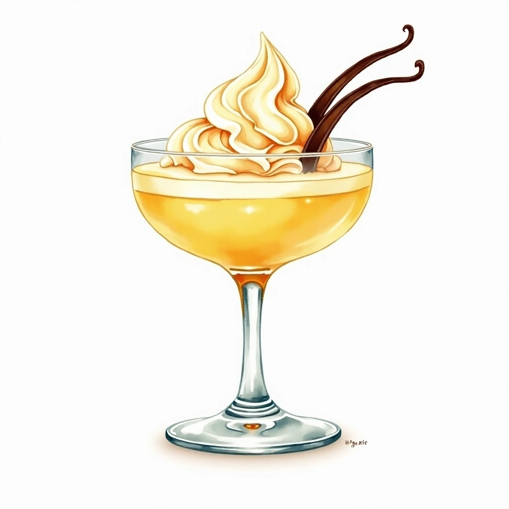 Vanilla ice-cream — other used in cocktails